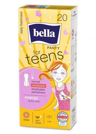 Прокладки белла тинс energy normal mixform. 20 шт.