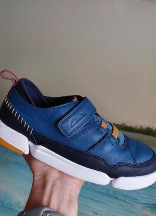 Кожаные кроссовки clarks, 31 р,вьетнам