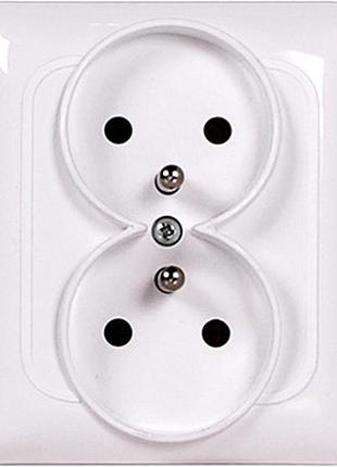 Розетка из из/к двойная, 220в