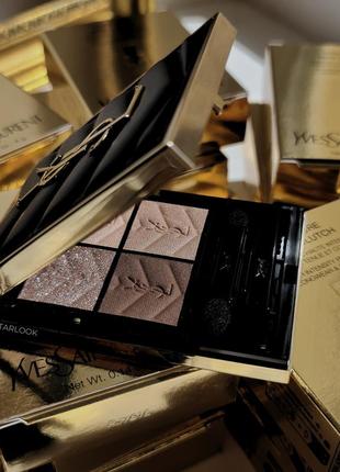 Тіні для повік yves saint laurent couture mini clutch eyeshadow palette #100 stora dolls 4 г