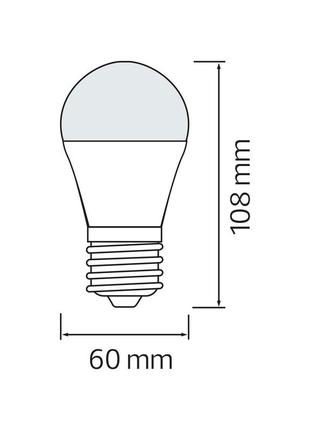 Светодиодная лампочка с функцией изменения цветности свечения (10 w/вт, цоколь е27, 3000k-4000к-6400k, 940lm)4 фото