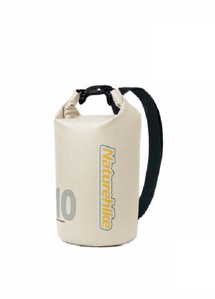 Водонепроницаемый гермомешок naturehike cnk2300bs017, 10 л, белый