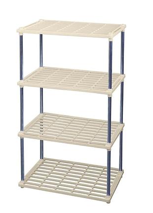 Універсальний напольний органайзер на 4 полиці збірний