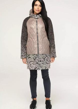 Пальто в-1145 rumba 2 тон 107