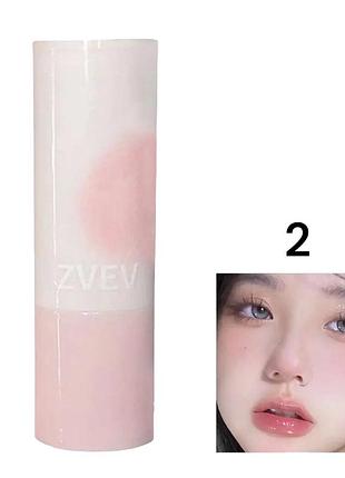 Стойкие румяна-стик blush stick cheek smooth natural mk052-02