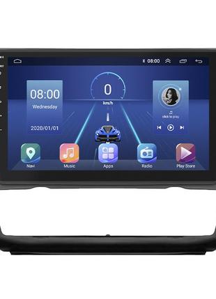 Штатная магнитола lesko для bmw 1 серии i (e81/e82/e87/e88) рестайлинг 2007-2011 экран 9" 4/64gb 4g wi-fi gps