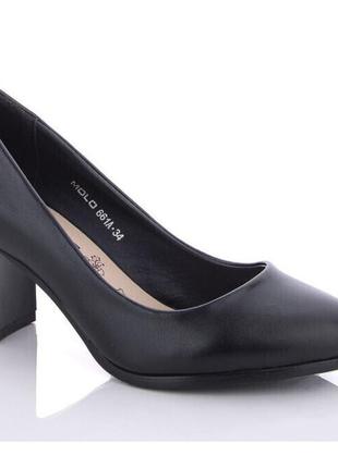 Туфли женские molo 6610a/34 черный 34 размер
