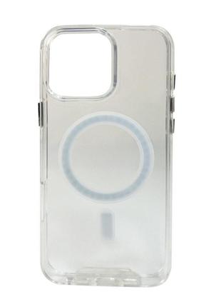 Чохол для смартфона space magnetic for apple iphone 16 pro max transparent