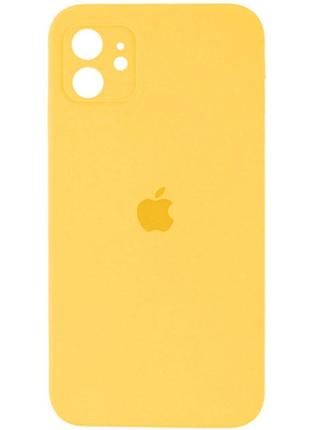 Чохол для смартфона silicone full case aa camera protect for apple iphone 11 56,sunny yellow