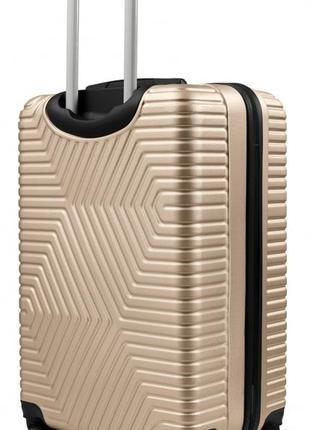 Большой пластиковый чемодан на колесах 115l gd polo nia-mart