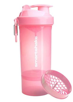 Шейкер спортивный smartshake original2go one 800ml light pink pro_484
