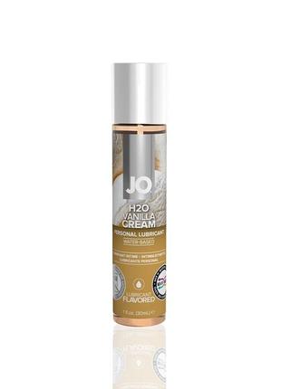 Распродажа!!! смазка на водной основе system jo h2o — vanilla cream (30 мл) (срок до 01.03.2025)
