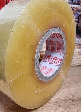 Скотч великоі намотки надлипкий  super clear мега 2000м.