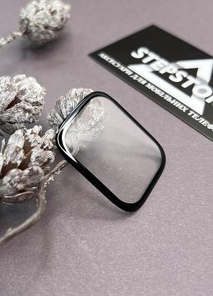 Защитное гибкое стекло 3d для xiaomi redmi watch 3 керамика не бьется с черной рамкой