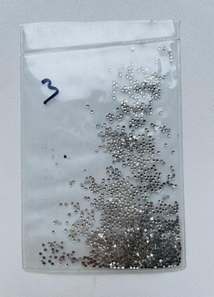 Стразы кристал сс3 стекло упаковка 1440 шт