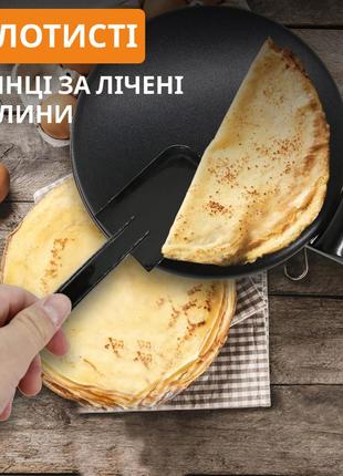 Сковорода для млинців електрична з антипригарним покриттям діаметр 20 см sokany 650 вт4 фото