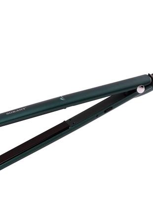 Праска для волосся sokany sk-1903 з керамічними пластинами, зелена