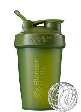 Шейкер спортивний blenderbottle classic loop 20oz/590ml moss green pro650