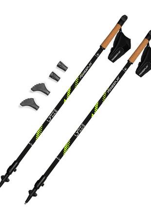 Палки для скандинавской ходьбы powerplay 9104 lykke 80-135 см (пара) pro_984