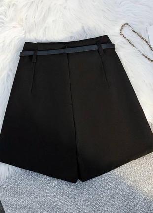 Спідниця-шорти🤎🖤 4