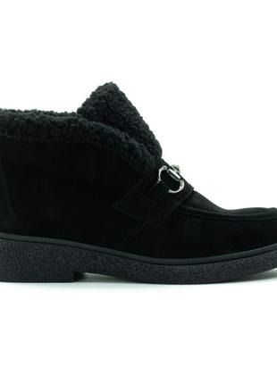 Черевики женские зимние замшевые vilansi v8559 black 37 размер