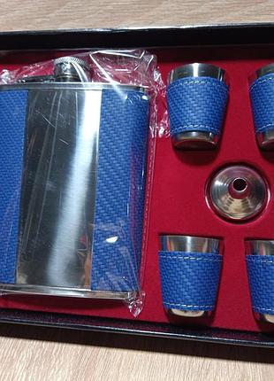 Подарочный набор фляга с рюмками