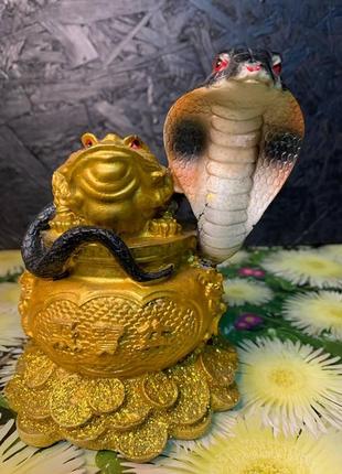 Змея - символ 2025 года, статуэтка, декор, сувенир, подарок.