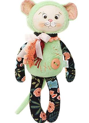 Мягкая детская плюшевая игрушка - мышка