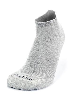 Шкарпетки жіночі duna бавовняні короткі, демісезонні 38-40(р) світло-сірий (307)