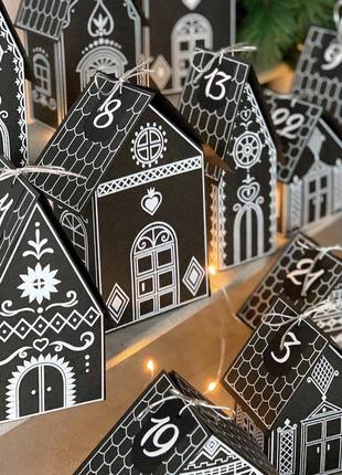 Адвент календар новорічні будиночки 2  - 31