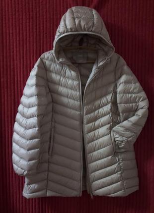 Жіночий пуховик m&s великого розміру новий стан