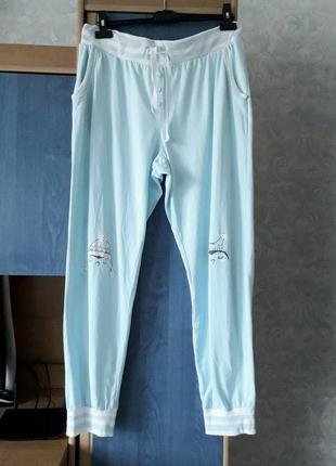 Ніжні, затишні піжамні штанці, 52-54-56, бавовна, еластан, la vieen rose.