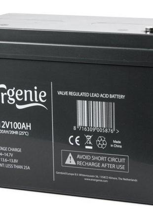 Акумуляторна батарея 12в 100 а·год energenie bat-12v100ah2 фото
