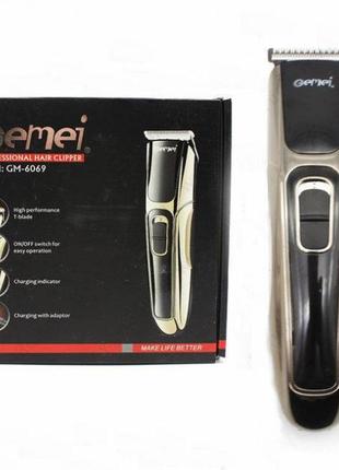 Машинка для стрижки gemei gm-6069 8466