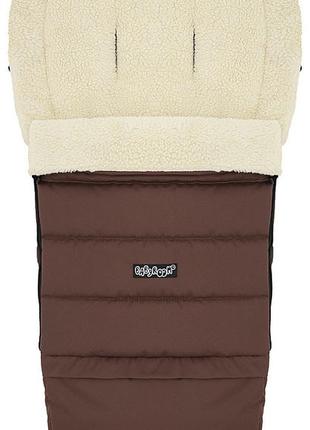 Зимний конверт babyroom wool n-20 chocolate шоколад