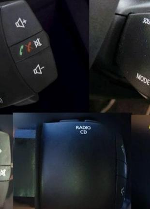 Адаптер підрульового джойстика, кнопок керма управління магнітолою 2din android автомобілей renault (рено)4 фото