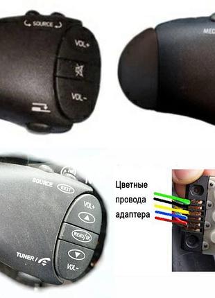 Адаптер підрульового джойстика, кнопок керма управління магнітолою 2din android автомобілей renault (рено)2 фото