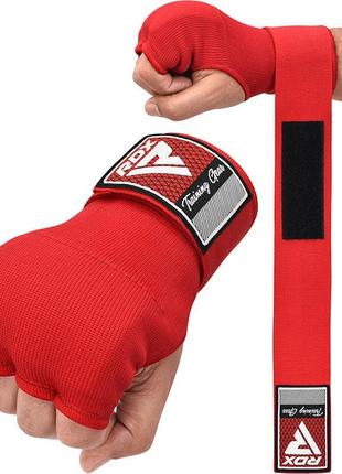 Бинти-рукавиці rdx is2 inner straps red m