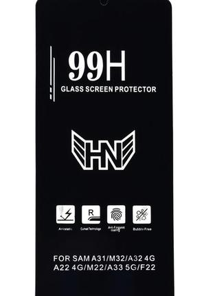 Защитное стекло 99h для vivo v21e с олеофобным покрытием black