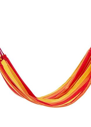 Гамак тканинний підвісний 2х1м різнобарвний