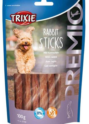 Лакомство для собак "premio rabbit sticks" кролик 100гр 31709 - 100г