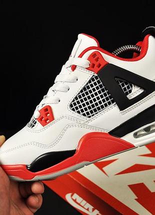 Кросівки підліткові nike air jordan retro 4 арт 21342