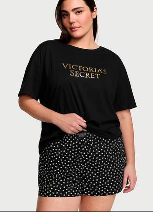 Піжама з шортами футболка victoria’s secret вікторія сікрет