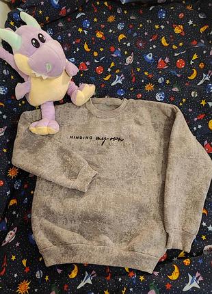 Теплый свитшот