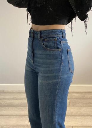 Джинсы asos высокая талия / посадка