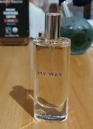 Парфюм giorgio armani  my way