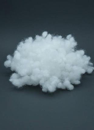 Холофайбер білий наповнювач для м'яких іграшок 500 грам