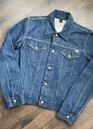 Джинсова куртка carhartt