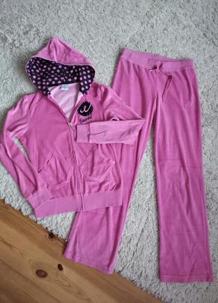 Костюм домашний велюровый р s/м ц 1100 гр👍🌸