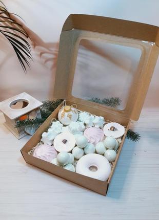 Подарочный набор бомбочек для ванны.